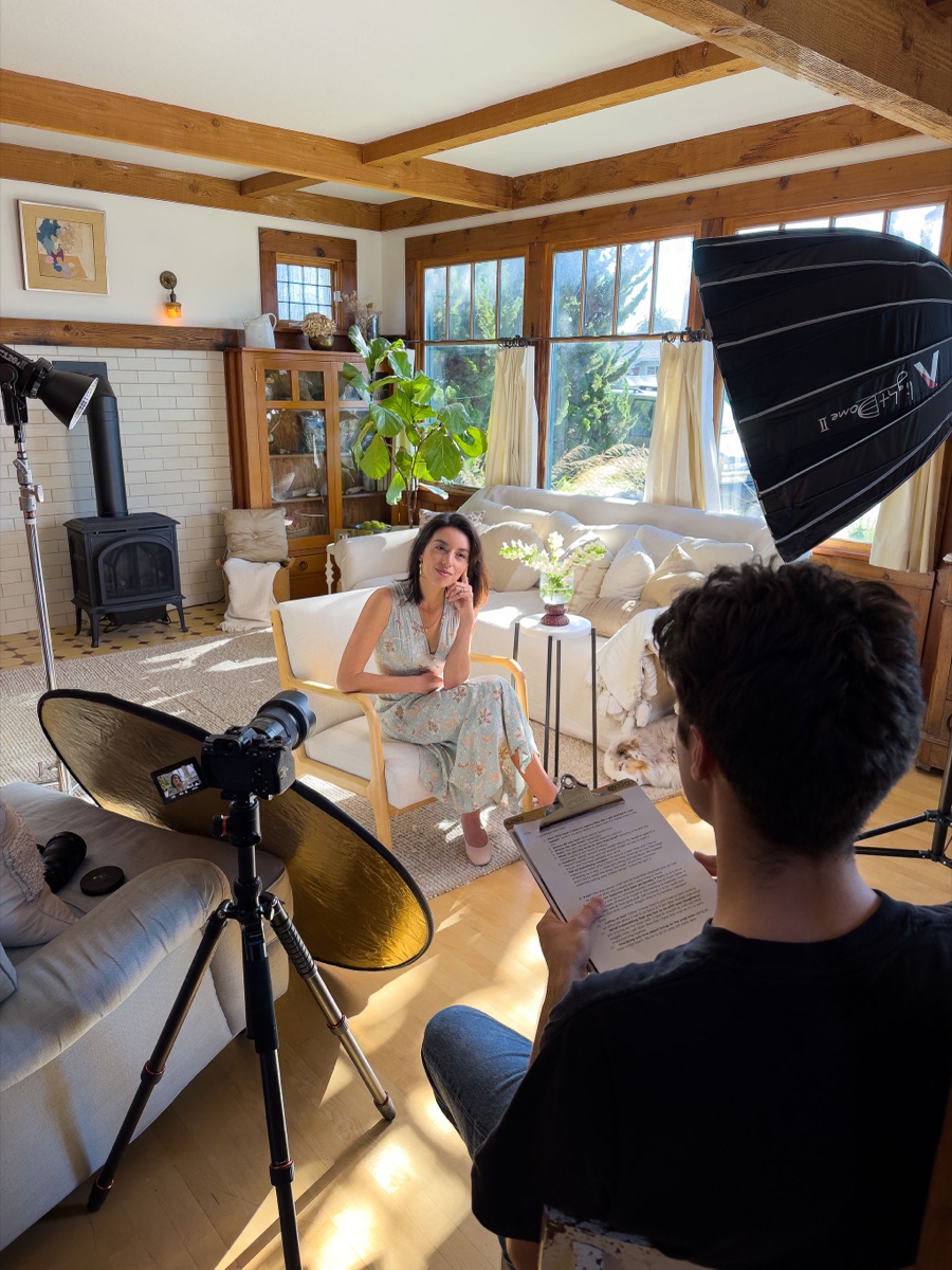 Interview in progress