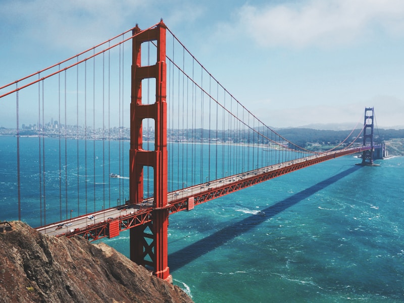 Golden Gate Bridge and San Francisco Bay Area